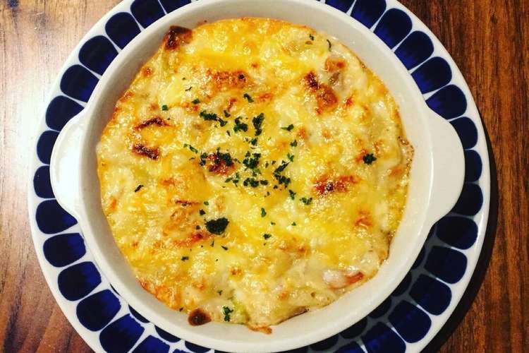 簡単 エビグラタン フライパンのみ使用 レシピ 作り方 By イチカツ クックパッド 簡単おいしいみんなのレシピが350万品