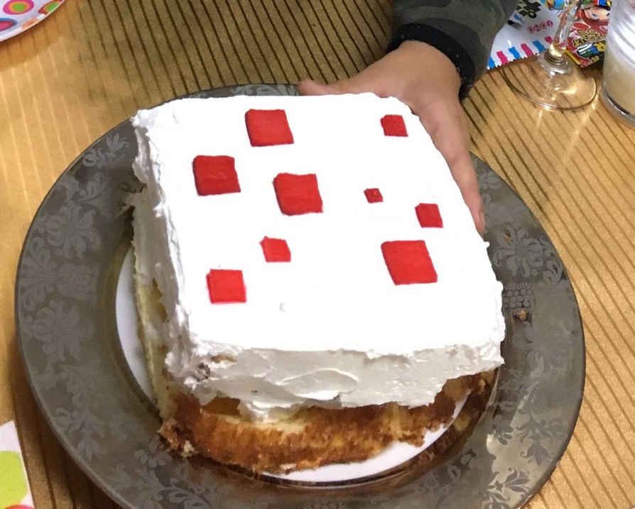 マインクラフト ケーキの画像