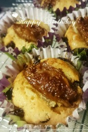 無花果&レーズンのカップケーキ・2018の写真