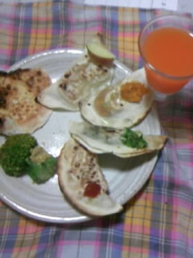 餃子の皮DE包み焼き