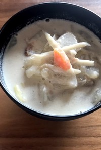 シチューリメイク☆豆乳デトックススープ