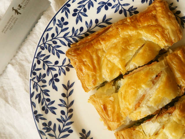 サーモン パイ 包み 焼き