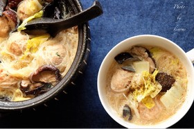 ピェンロー鍋風 食べる豆乳スープ