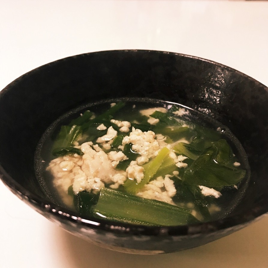 断糖レシピ 鶏と野菜の中華スープの画像