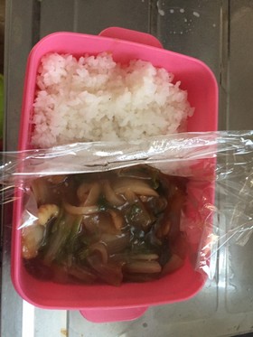 主婦の味方15分でできるヘルシー中華丼風
