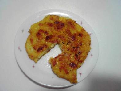 カリッとチーズ☆ポテト焼きの写真