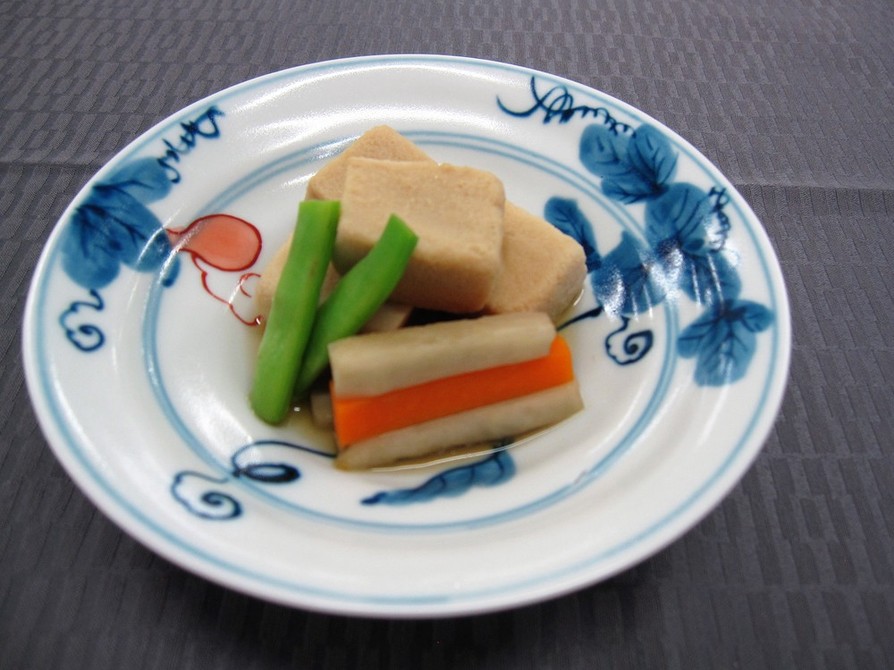 高野豆腐と昆布の含め煮の画像