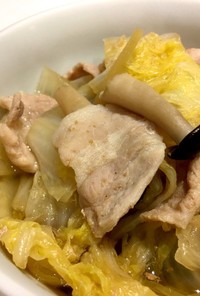 【ホットクック】豚バラと白菜の生姜煮