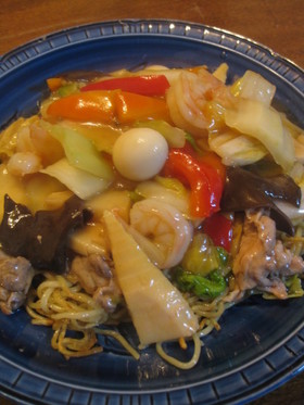 本格中華 五目あんかけやきそば(中華飯)