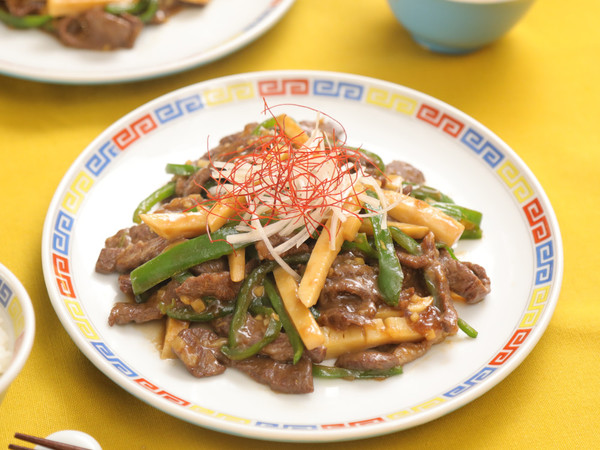 簡単本格☆牛肉チンジャオロースー
