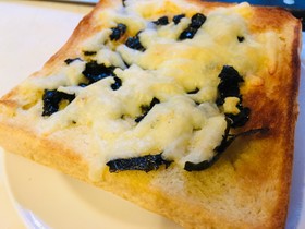 悪魔の★海苔チーズトースト