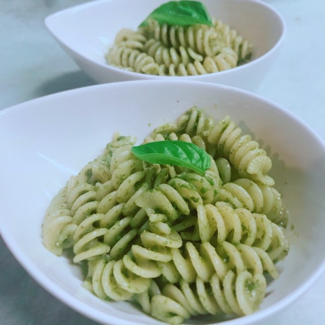 ジェノベーゼのショートパスタ フジッリ レシピ 作り方 By かっちゃん杉 クックパッド 簡単おいしいみんなのレシピが356万品