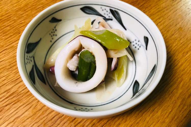 白葱と白いかの酢味噌和え レシピ 作り方 By だらず食堂 クックパッド 簡単おいしいみんなのレシピが361万品