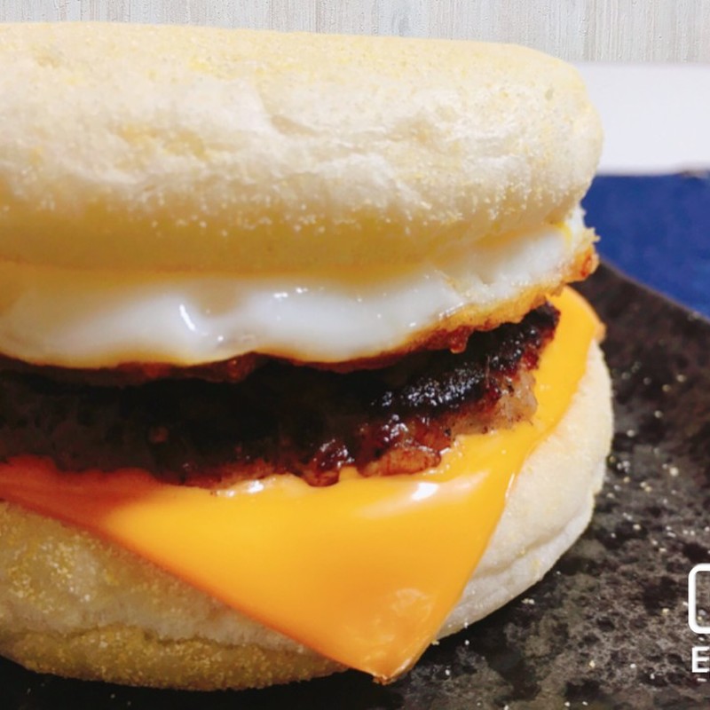 簡単エッグマフィンのレシピ