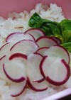 ラディッシュ漬物deぶどう☆お弁当