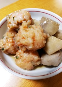 海老団子と里芋の煮物