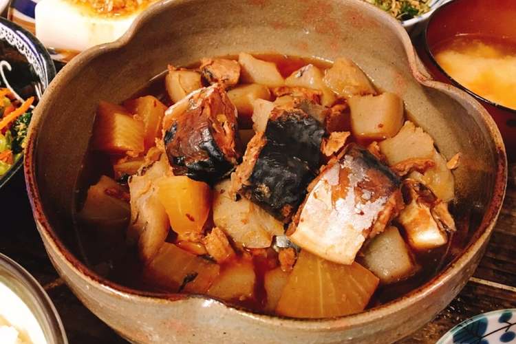 10分メイン料理 鯖缶とこんにゃくの煮物 レシピ 作り方 By ののママレシピ クックパッド 簡単おいしいみんなのレシピが352万品