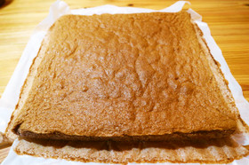 プロレシピ!チョコシートスポンジ生地