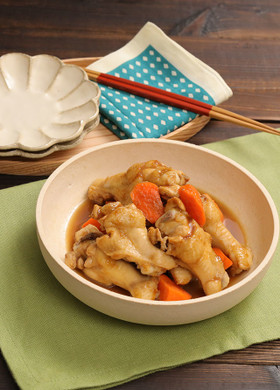 レンチンで簡単♪手羽もとのさっぱり煮