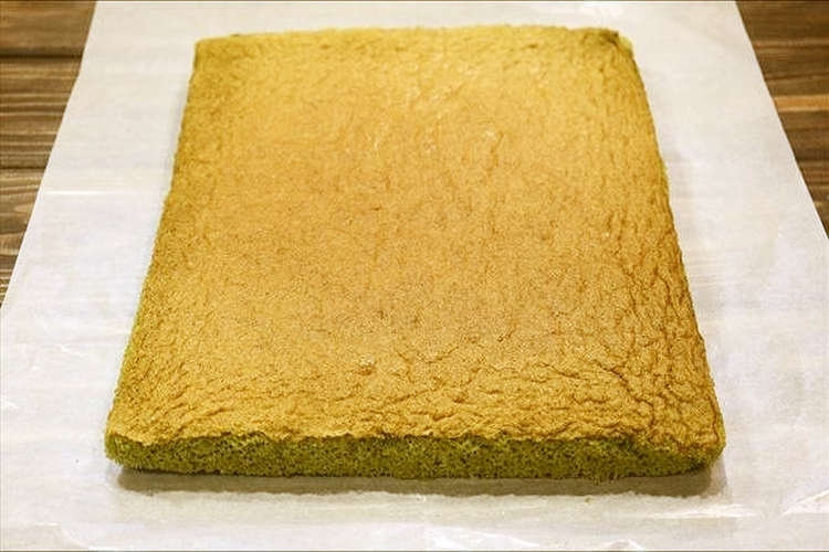 プロレシピ 抹茶シートスポンジ生地 レシピ 作り方 By コリスのおうちお菓子 クックパッド