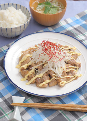 オニオンスライスたっぷり豚のしょうが焼き