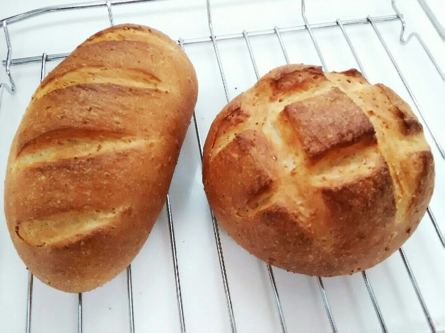 レンジ発酵パン…グラハムブレッド☆の画像