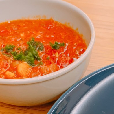 【ダイエット】鯖水煮で毎朝スープの写真
