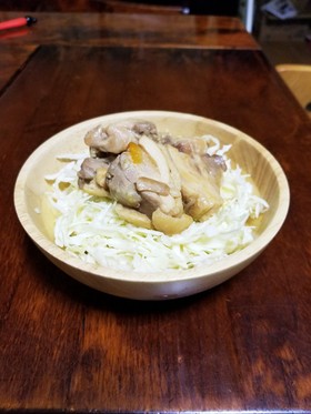 鳥のマーマレード煮 キャベツ大量消費‼️