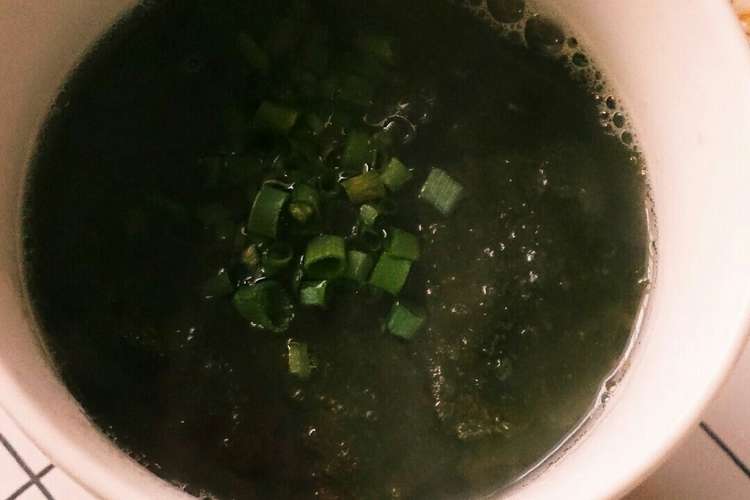 とろろ昆布と海苔の簡単スープ レシピ 作り方 By 調理師おかん クックパッド 簡単おいしいみんなのレシピが352万品