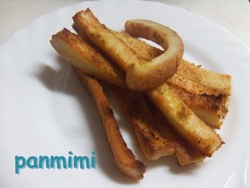 パン耳も立派な一品♪