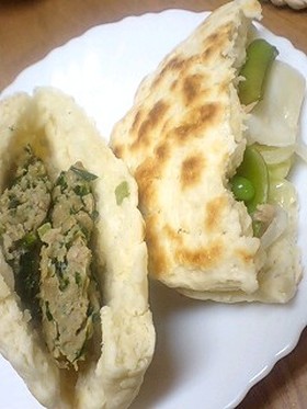 フライパンでお手軽にパン♪
