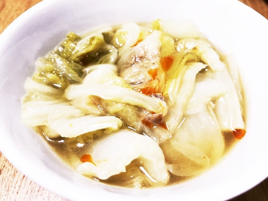 中華風白菜のくたくた煮の画像