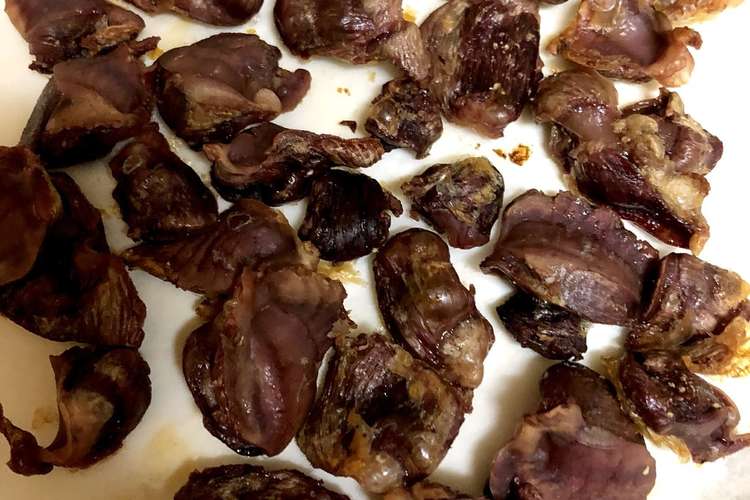 愛犬用 砂肝ジャーキー レシピ 作り方 By みぃる クックパッド 簡単おいしいみんなのレシピが359万品