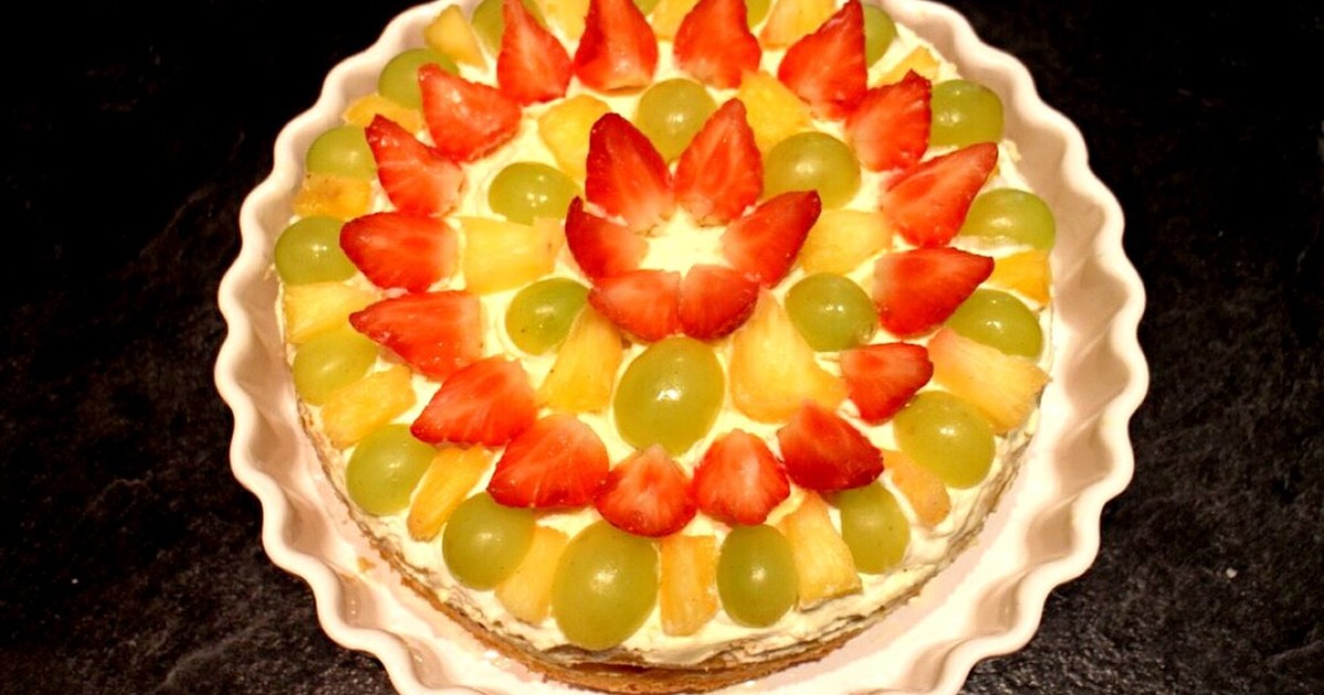 デコレーションケーキのフルーツ並べ方 レシピ 作り方 By Aimie クックパッド