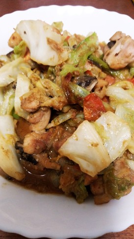 ❤ごま味噌マヨの野菜炒め❤
