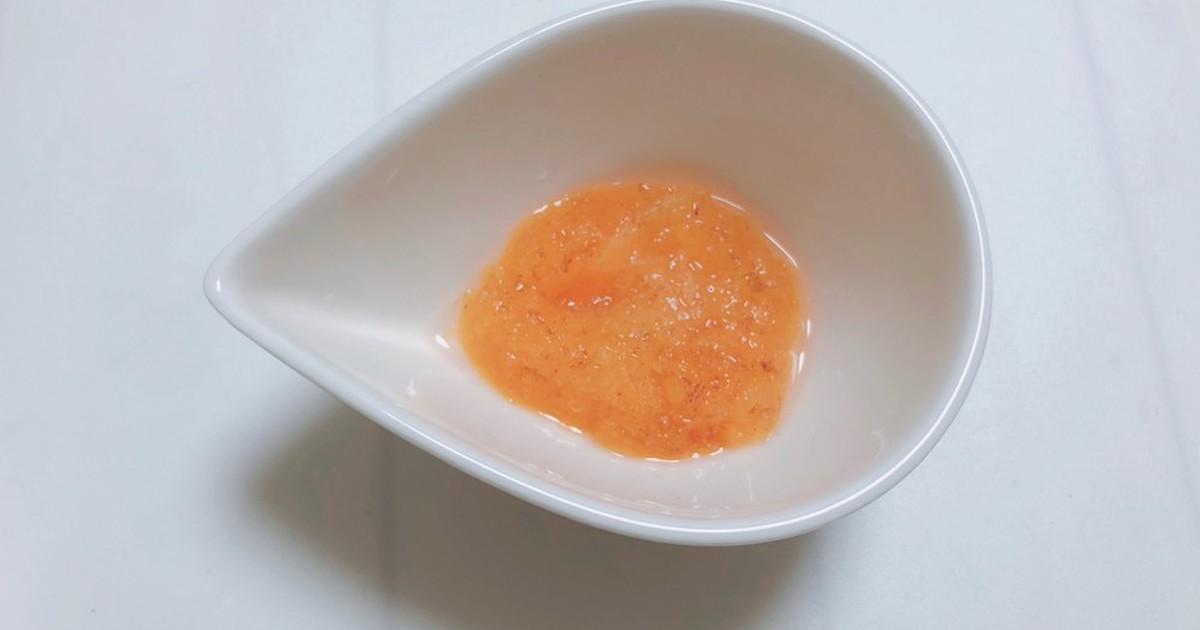 離乳食 中期 柿 電子レンジ使用 レシピ 作り方 By Fuu Mama クックパッド 簡単おいしいみんなのレシピが354万品