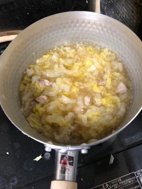 白菜と鶏モモのみぞれ煮 離乳食 完了期