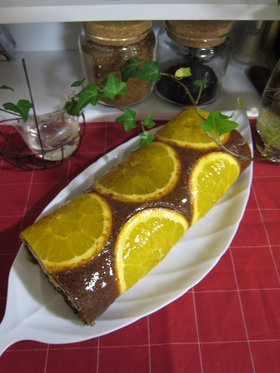 まるごとオレンジ☆ロールケーキ