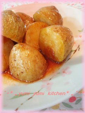 旬を食べよう☆新じゃがのコロコロあまから