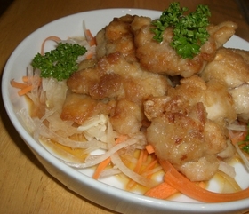 アレルギーっ子にも♪米粉でチキン南蛮