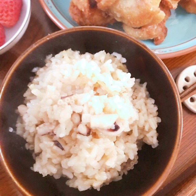 簡単 タコの干物で美味しいタコ飯 レシピ 作り方 By ぴーちゃん大好き クックパッド 簡単おいしいみんなのレシピが359万品