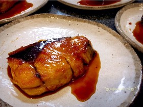 ふっくらぶりの照り焼き