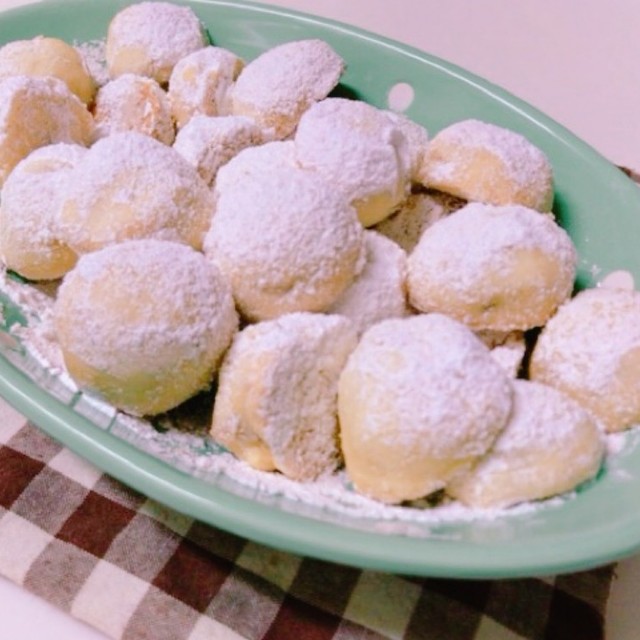 簡単 スノーボールクッキー くるみ入り レシピ 作り方 By えり ママ クックパッド 簡単おいしいみんなのレシピが352万品