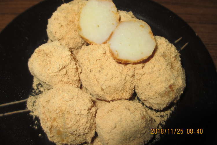 黄粉でおやつ里芋 レシピ 作り方 By 4chan60 クックパッド 簡単おいしいみんなのレシピが355万品