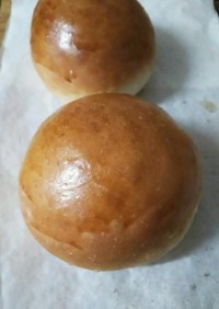 基本のレンジ発酵パン～丸パン☆