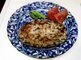 ヘルシー豆腐ハンバーグ