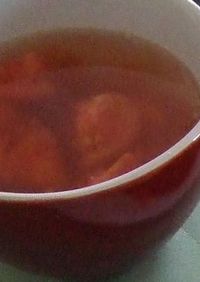 枝豆とトマトのスープ