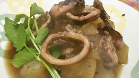 いかと大根の煮物
