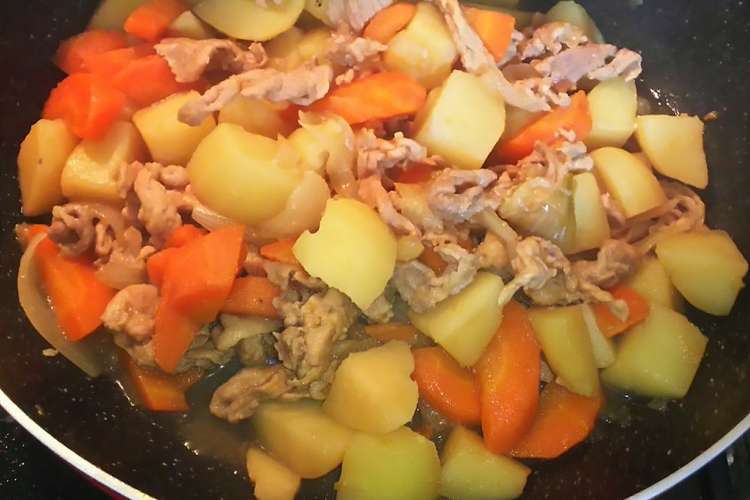 フライパンで肉じゃが レシピ 作り方 By リン クックパッド 簡単おいしいみんなのレシピが360万品