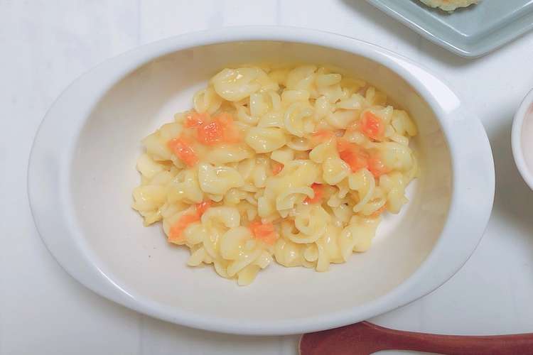 離乳食 後期 コーンクリームパスタ レシピ 作り方 By Fuu Mama クックパッド